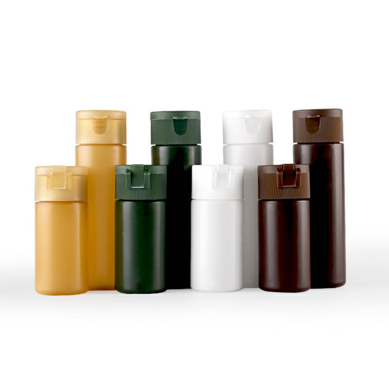 30ml/50ml Colors Flip over cap Cylinder Extrusion packing container shampoo/Skin Care Cream Plastic Soft Tube