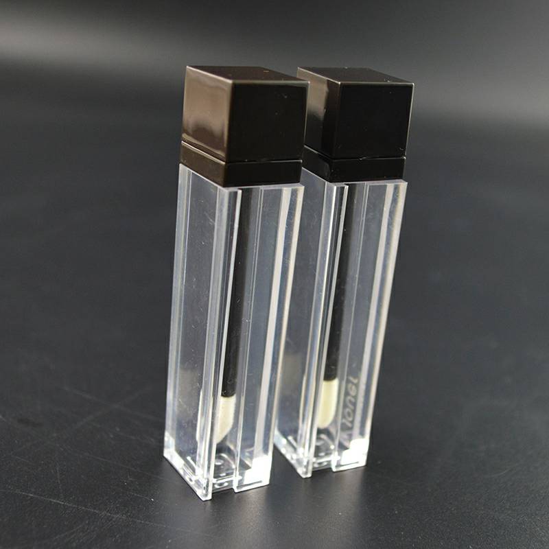 Accept Customized Empty Lip Gloss Tubes Containers Packaging Square Shape