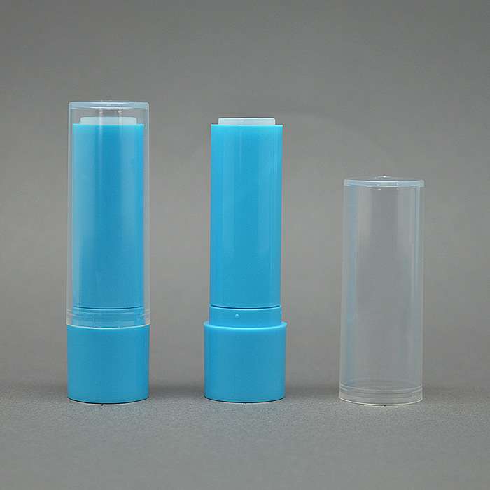 Wholesale Plastic Round Lipbalm Container Tube 4g Mini Lip balm Containers