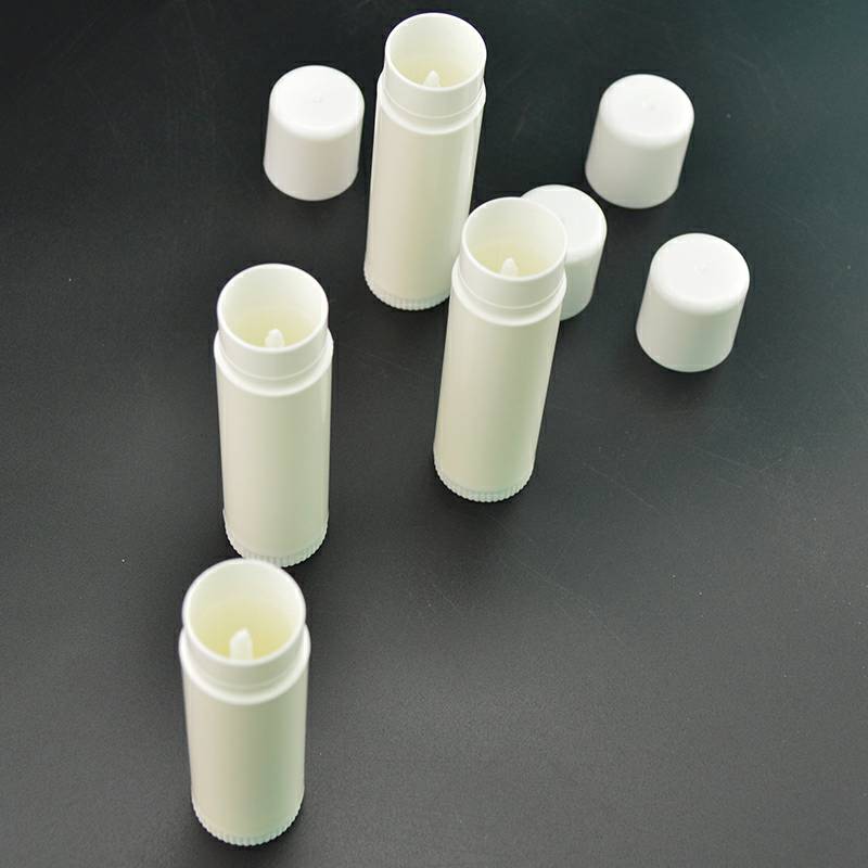 4g new Beige bottles Plastic Lipstick Sub bottling Gel Packaging Container diy make up Lipstick tube