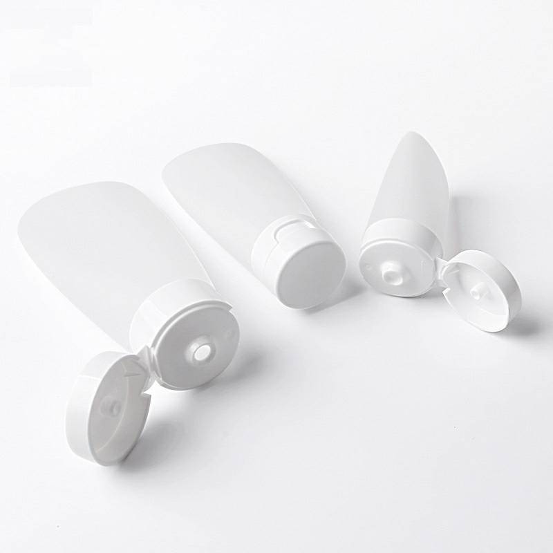 30g 50g empty Clear PE plastic tube cream bottles Toothpaste tube cosmetic cream container hand cream soft tube