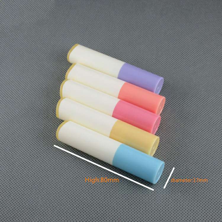 4g Colorful DIY Lip Balm bottle empty bottle Plastic Lipstick Sub bottling Gel Packaging Container Lipstick tube