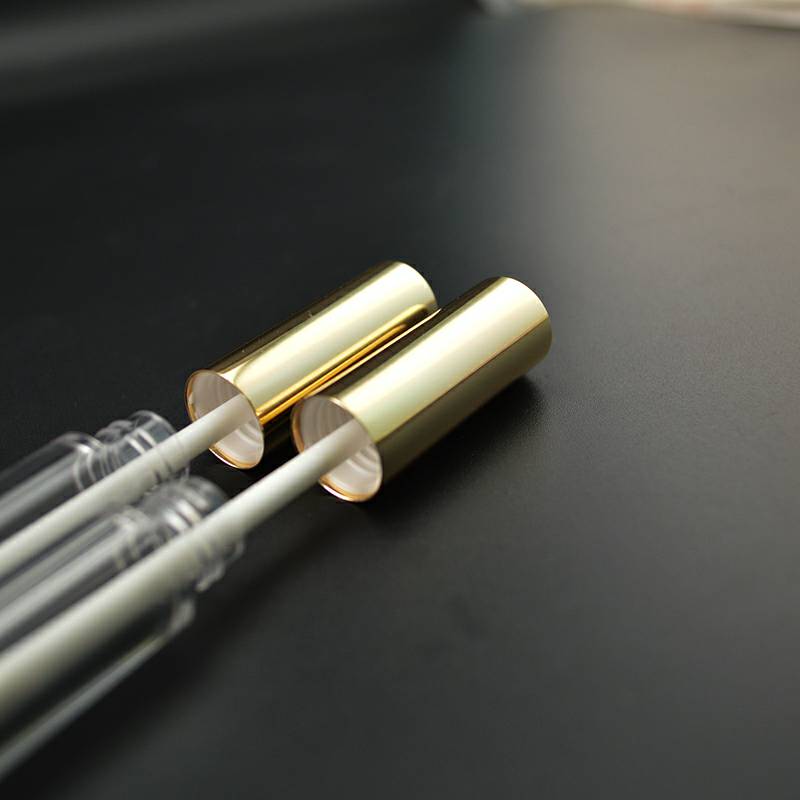 Slim Gold Lip Gloss Tubes Packaging Unique Lip Gloss Containers Empty