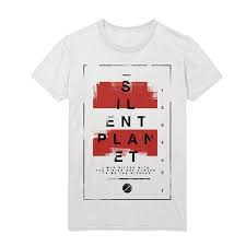 White t-shirt with printing