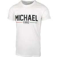 White t-shirt with printing